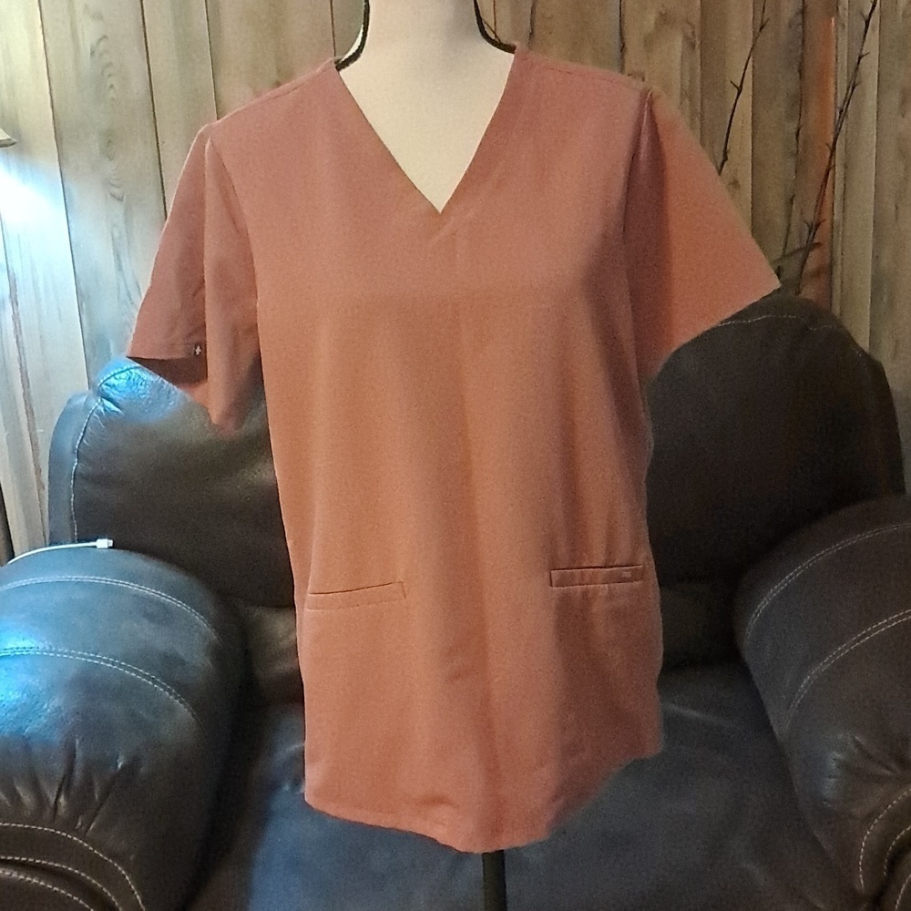 Figs Casma Mauve Three Pocket Scrub Size L Classic Limited Edition Healthcare